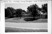 VOLK FIELD CRTC, a Side Gabled hospital, built in Camp Douglas, Wisconsin in 1942.