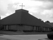2104 Geele Avenue, a Contemporary church, built in Sheboygan, Wisconsin in 1986.