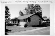 VOLK FIELD CRTC, a Front Gabled dining hall, built in Camp Douglas, Wisconsin in 1940.