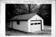 VOLK FIELD CRTC, a Front Gabled garage, built in Camp Douglas, Wisconsin in 1955.