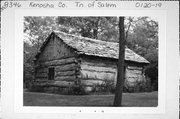 FOX RIVER PARK, a Side Gabled house, built in Salem, Wisconsin in 1845.