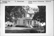 4001 328TH AVE, a Italianate house, built in Wheatland, Wisconsin in 1874.