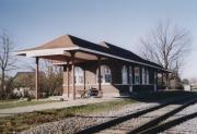 Green Bay and Western Railroad Depot, a Building.