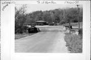 Old 16 Road over Neshonoc Creek, a NA (unknown or not a building) concrete bridge, built in Hamilton, Wisconsin in 1926.