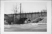 1 BLOCK W OF 16TH AVE S, a NA (unknown or not a building) concrete bridge, built in Bangor, Wisconsin in 1911.