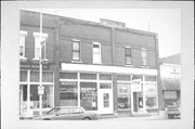 1529-1531 COMMERCIAL ST, a Twentieth Century Commercial retail building, built in Bangor, Wisconsin in 1913.