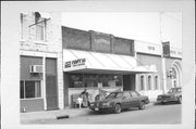 1612-1614 COMMERCIAL ST, a Twentieth Century Commercial small retail building, built in Bangor, Wisconsin in 1918.