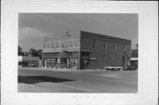 NE CORNER OF MAIN AND STATE STS, a Commercial Vernacular retail building, built in Holmen, Wisconsin in 1905.