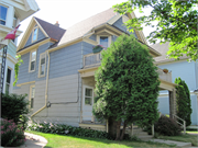 1022-1024 S LAYTON BLVD, a Queen Anne duplex/two-flat, built in Milwaukee, Wisconsin in 1892.