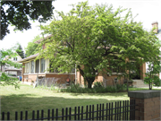2021 S LAYTON BLVD, a American Foursquare house, built in Milwaukee, Wisconsin in 1911.