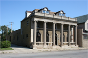 2506 W VLIET ST, a Neoclassical/Beaux Arts funeral parlor, built in Milwaukee, Wisconsin in 1904.