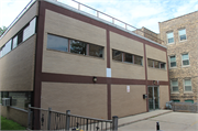 2121 W WISCONSIN AVE, a International Style small office building, built in Milwaukee, Wisconsin in 1954.