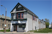 2220-2222 N TEUTONIA AVE, a Front Gabled tavern/bar, built in Milwaukee, Wisconsin in 1889.