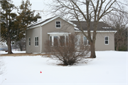 STATE HIGHWAY 116, W SIDE, .7 MILES N OF COUNTY HIGHWAY E, a Greek Revival house, built in Omro, Wisconsin in .