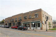 1460, 1500, 1502, 1504, 1508 & 1510 UNDERWOOD AVE, a Spanish/Mediterranean Styles large retail building, built in Wauwatosa, Wisconsin in 1928.