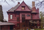 115 ELY PL, a Queen Anne house, built in Madison, Wisconsin in 1894.