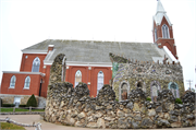 305 W MAIN ST, a Early Gothic Revival church, built in Dickeyville, Wisconsin in 1913.