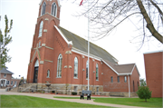 305 W MAIN ST, a Early Gothic Revival church, built in Dickeyville, Wisconsin in 1913.