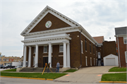 359 BROAD ST, a Colonial Revival/Georgian Revival house of worship, built in Menasha, Wisconsin in 1868.