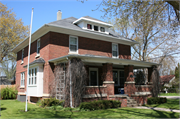 402 S ERIE ST, a American Foursquare house, built in De Pere, Wisconsin in 1920.
