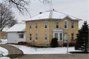 E SIDE OF STATE HIGHWAY 22, .25 M S OF COUNTY HIGHWAY EE, a Italianate house, built in Marcellon, Wisconsin in 1880.