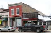 136 N MAIN ST, a Commercial Vernacular small retail building, built in Pardeeville, Wisconsin in 1910.