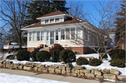 527 MULBERRY ST, a Craftsman house, built in Lake Mills, Wisconsin in 1920.