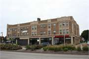 3963-3975 N TEUTONIA AVE (AKA 2119-2131 W CAPITOL DR), a Late Gothic Revival apartment/condominium, built in Milwaukee, Wisconsin in 1930.