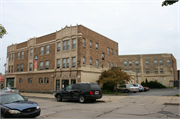 3963-3975 N TEUTONIA AVE (AKA 2119-2131 W CAPITOL DR), a Late Gothic Revival apartment/condominium, built in Milwaukee, Wisconsin in 1930.