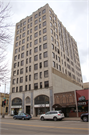 103 W COLLEGE AVE, a Late Gothic Revival large office building, built in Appleton, Wisconsin in 1932.