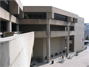 600 N PARK ST, UW-MADISON, a Brutalism library, built in Madison, Wisconsin in 1969.