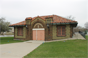 731 S MAIN ST, a Spanish/Mediterranean Styles public utility/power plant/sewage/water, built in Jefferson, Wisconsin in 1927.