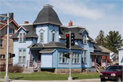 1656 MAIN ST, a Second Empire house, built in Stevens Point, Wisconsin in 1885.