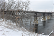 Chicago, St Paul, Minneapolis, & Omaha Railway Bridge, a Structure.