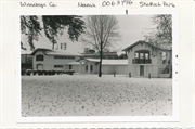 SHATTUCK PARK, a Arts and Crafts park shelter/building, built in Neenah, Wisconsin in 1915.