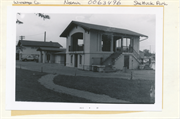 SHATTUCK PARK, a Arts and Crafts park shelter/building, built in Neenah, Wisconsin in 1915.