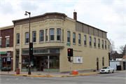 324 E MAIN, a Italianate retail building, built in Waupun, Wisconsin in 1892.