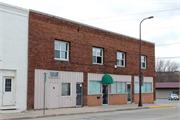 12-14 FOND DU LAC ST, a Commercial Vernacular grocery, built in Waupun, Wisconsin in 1927.