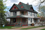 1612 CLARK ST, a Queen Anne house, built in Stevens Point, Wisconsin in 1899.
