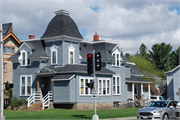 1656 MAIN ST, a Second Empire house, built in Stevens Point, Wisconsin in 1885.