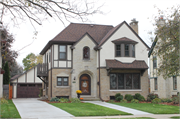 8709 JACKSON PARK BOULEVARD, a English Revival Styles house, built in Wauwatosa, Wisconsin in 1928.