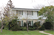 2116 N 90th Street, a Colonial Revival/Georgian Revival house, built in Wauwatosa, Wisconsin in 1974.