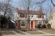 2559 N 97th Street, a Colonial Revival/Georgian Revival house, built in Wauwatosa, Wisconsin in 1936.