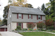7426 Melrose Avenue, a Colonial Revival/Georgian Revival house, built in Wauwatosa, Wisconsin in 1931.