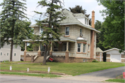 351 E MONTELLO, a American Foursquare house, built in Montello, Wisconsin in 1905.