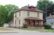 42 MAIN ST, a American Foursquare house, built in Montello, Wisconsin in 1890.