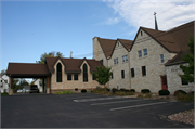 917 7TH ST E, a Early Gothic Revival house of worship, built in Menomonie, Wisconsin in 1953.