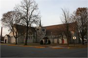917 7TH ST E, a Early Gothic Revival house of worship, built in Menomonie, Wisconsin in 1953.