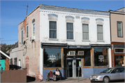 615 - 617 S BROADWAY, a Commercial Vernacular large retail building, built in Menomonie, Wisconsin in 1884.
