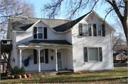 1520 7TH ST E, a Gabled Ell house, built in Menomonie, Wisconsin in 1885.